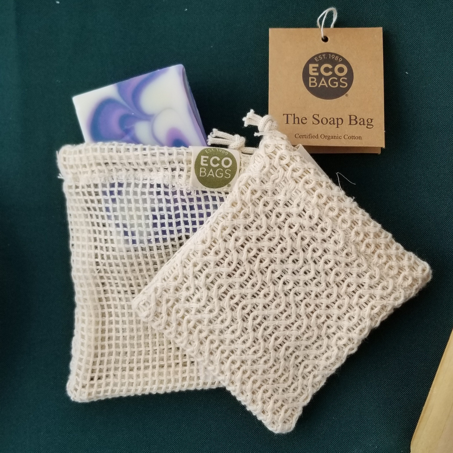 Soap Saver - Natural Cotton Soap Pouch